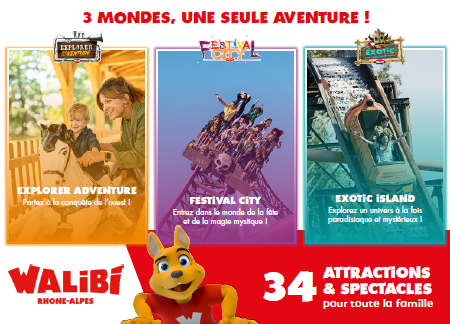 WALIBI : Offre Billetterie